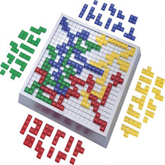 Mattel Games Blokus XL Strategy Board Game, Family Game for Kids & Adults with Colorful Oversized Pieces & Just One Rule